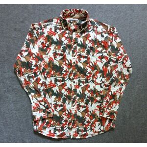 Timberland Urban Camo Shirt Youth XL 18-20 Button Down